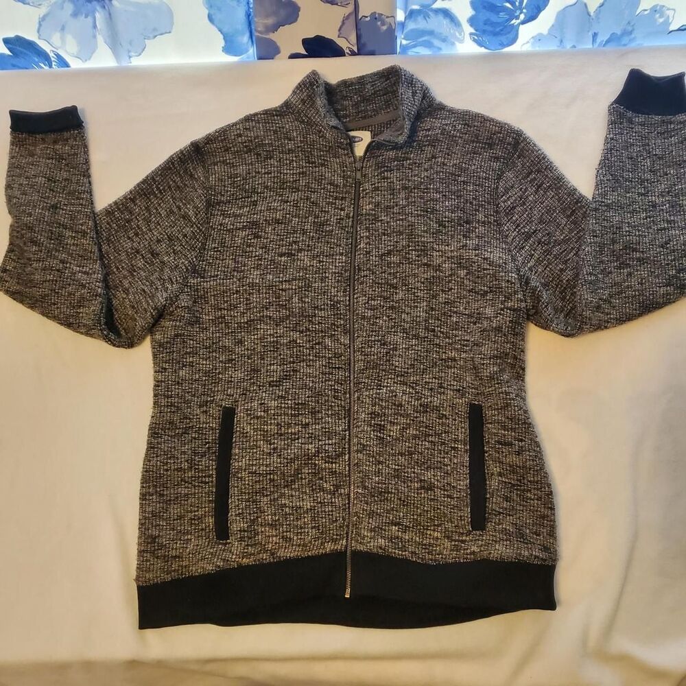 Old-navy Women's Grey and Black Jacket
